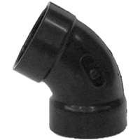GENOVA PRODUCTS INC 80920 ABS ELBOW 60DEG HUBXHUB 2IN   