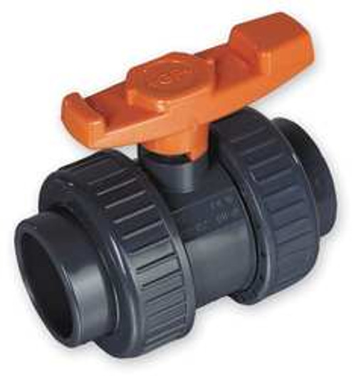 GF PIPING SYSTEMS 163375020 CPVC BV,UNION,SOCKET/FNPT,1-1/4 IN