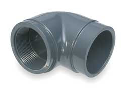 GF PIPING SYSTEMS 807-012 ELBOW 90 DEG 1 1/4 IN SOCKET X FPT GRAY