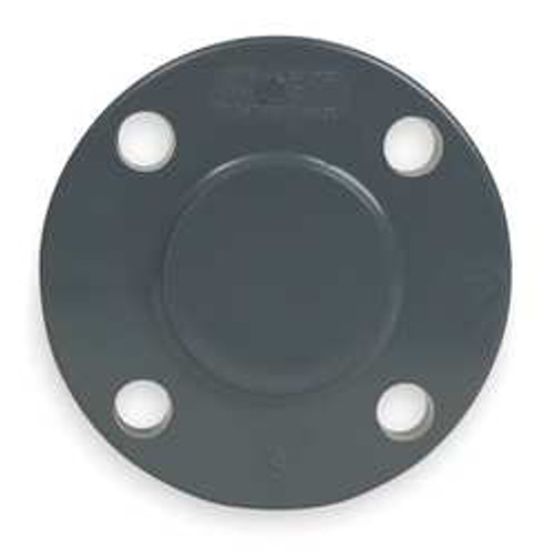 GF PIPING SYSTEMS 853-030 BLIND FLANGE PVC 3 IN SCHEDULE 80 GRAY