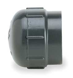GF PIPING SYSTEMS 9848-015 CAP CPVC 1-1/2 IN. FNPT 235 PSI AT 73F
