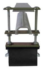 GLEASON INDUSTRIAL F-ICE FESTOON END CLAMP FLAT SINGLE 1.25X3.50