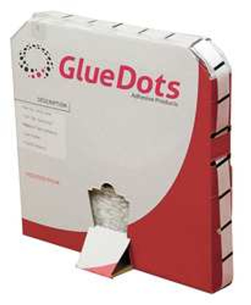 GLUE DOTS XD31-404 ADHSV DOTS CLEAR 1/2IN HIGH TRACK PK4000