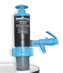 GOATTHROAT PUMPS GT200S 3/8" OUTLET, 4 GPM, POLYPROPYLENE HAND O