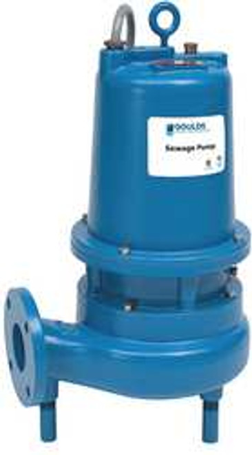 GOULDS WATER TECHNOLOGY WS5012D3 5 HP,SEWAGE EJECTOR PUMP,230VAC