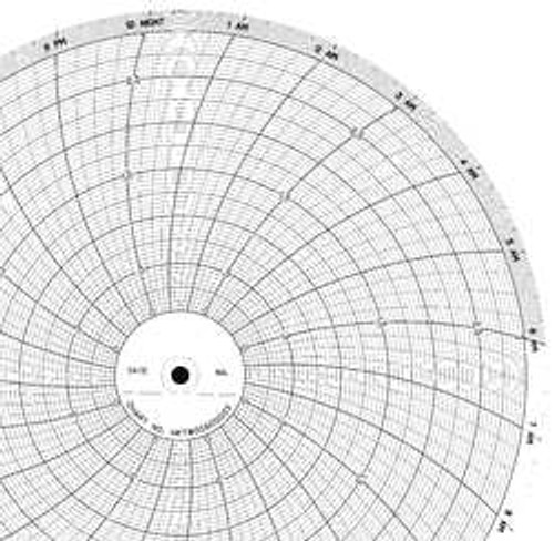 GRAPHIC CONTROLS CLH HKTW0060S033 CHART 10 IN 0 TO 3 1 DAY PK 100