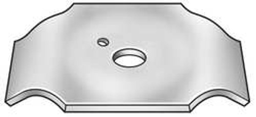 GRATING FASTENERS GTW GRATING CLIP TOP 1-2 BAR H PK 100