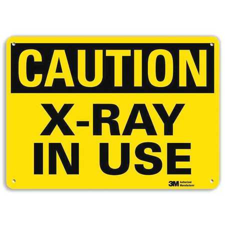 LYLE U1-1047-RA_10X7 CAUTION SIGN 10X7 IN. ENGLISH