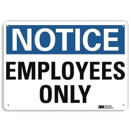 LYLE U1-1040-RA_14X10 NOTICE SIGN 14X10 IN. ENGLISH