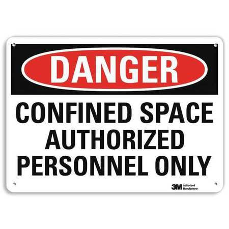 LYLE U1-1020-RA_10X7 DANGER SIGN 10X7 IN. ENGLISH