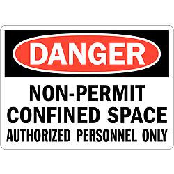 LYLE U1-1007-RD_14X10 DANGER SIGN 14X10 IN. ENGLISH