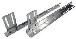 AMERICAN GARAGE DOOR TS-FLAG TRACK JAMB BRACKET,SS,1 TO 2 IN DOOR,PR
