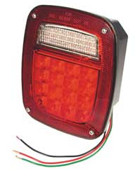 GROTE G5082-5 LED BOX LAMP RH RED