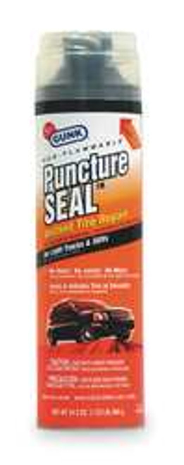 GUNK INDUSTRIAL M1128/6 TIRE SEALANT,AEROSOL,24.5 OZ.