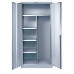 HALLOWELL 855C18PL-AM MEDSAFE 4 SHELF COMBINATION STORAGE CABI