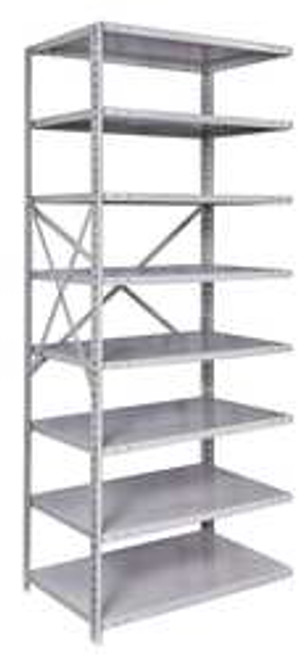 HALLOWELL A4513-18PL-AM ADD ON SHELVING 87INH 36INW 18IND