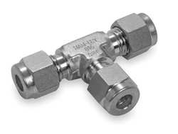 HAM-LET 764L-SS-8MM UNION TEE 316SS LET-LOK 8MM