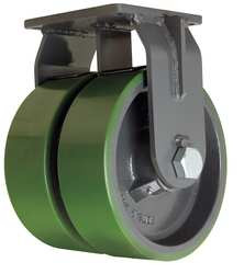 HAMILTON R-MDD-124DT DUAL WHL RGD CSTR 9600 LB 12 IN PURETH