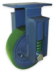 HAMILTON R-SPCH-63DB-2 RIGID PLATE SHOCK-ABSORBING CASTER GRAY
