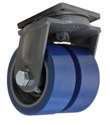 HAMILTON S-MDD-104SYT DUAL WHL SWVL CSTR 10 000 LB 10 IN URETH