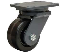 HAMILTON S-WH-4P-4SL-IB SWVL PLT CSTR W/DIRCTNAL LOK BRK 800 LB