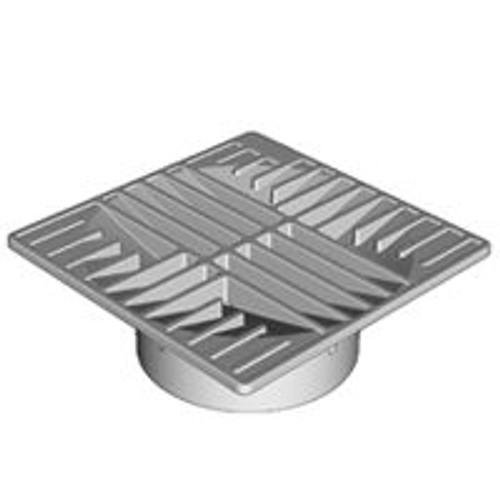 NDS INC 0642SDB GRATE SQUARE BLACK 6 IN        NDS INC 0642SDB GRATE SQUARE BLACK 6 IN