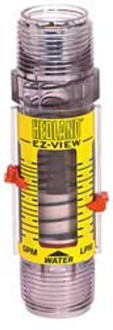 HEDLAND H621-028-R FLOWMETER 1 MNPT 4-28 GPM