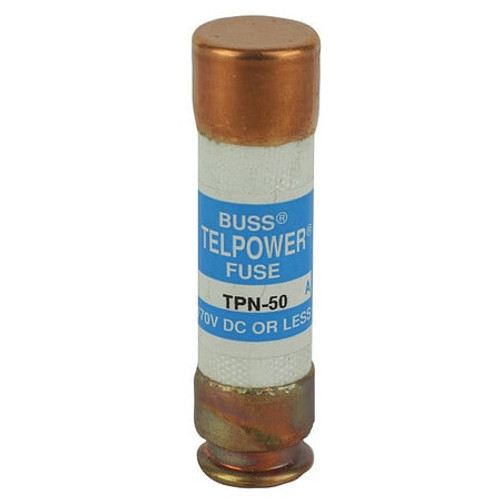 COOPER BUSSMANN TPN-50 TELECOM PROTECTION FUSE 50A TPN 170VDC
