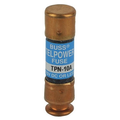 COOPER BUSSMANN TPN-10 TELECOM PROTECTION FUSE 10A TPN 170VDC