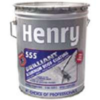 HENRY CO HE555042 BRILLIANT ALUM RFCOAT FIBR1GAL