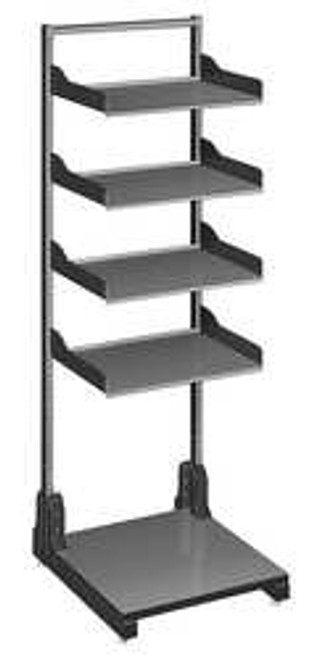 HERGO 95-72241-004 OPEN FRAME SHELF RACK 5 SHELF