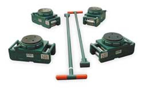HILMAN ROLLERS RS-120-SLP EQUIPMENT ROLLER KIT 240 000 LB. SWIVEL