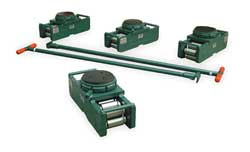 HILMAN ROLLERS RS-200-SLP EQUIPMENT ROLLER KIT 400 000 LB. SWIVEL