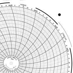 GRAPHIC CONTROLS BN 13893 CIRCULAR PAPER CHART 7DAY 0 TO 14 100PK
