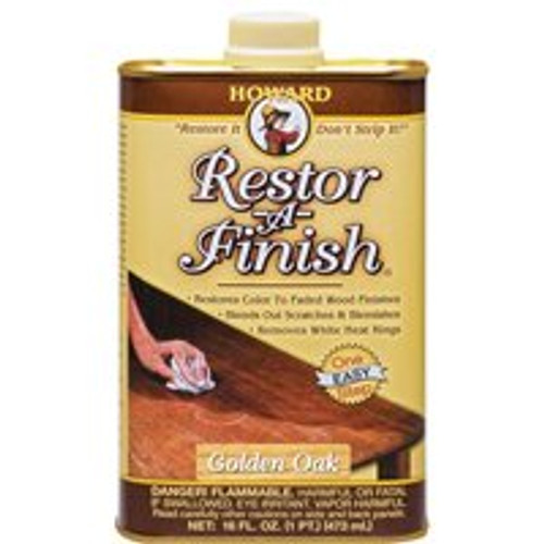 HOWARD PRODUCTS RF3016 16OZ GOLD OAK FINISH RESTORER 
