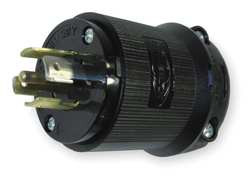 HUBBELL HBL2511BK PLUG 120/208VAC 20A L21-20P 4P 5W 3PH