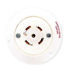 HUBBELL HBL2826 FLANGED LOCKING RECEPTACLE,30