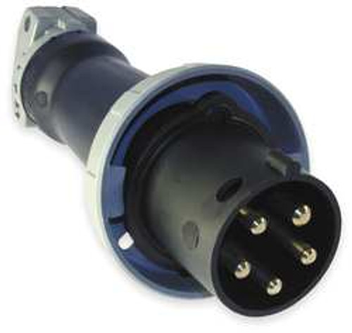 HUBBELL HBL5100P5W IEC PIN AND SLEEVE PLUG 4P 5W 100A 600V