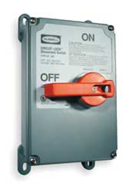 HUBBELL HBLDS3AC CAM & DISCONNECT SWITCHES; ENCLOSURE TYP