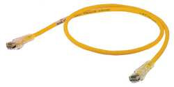 HUBBELL HC6Y20 PATCH CORD CAT6 20FT YELLOW