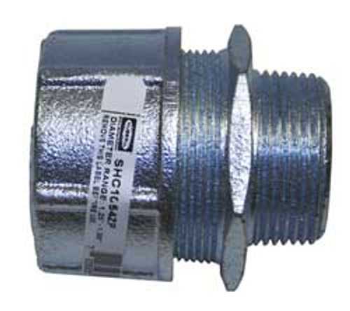 HUBBELL SHC1054ZP CORD CONNECTOR 1-1/4 IN STRAIGHT HUBBELL SHC1054ZP CORD CONNECTOR 1-1/4 IN STRAIGHT