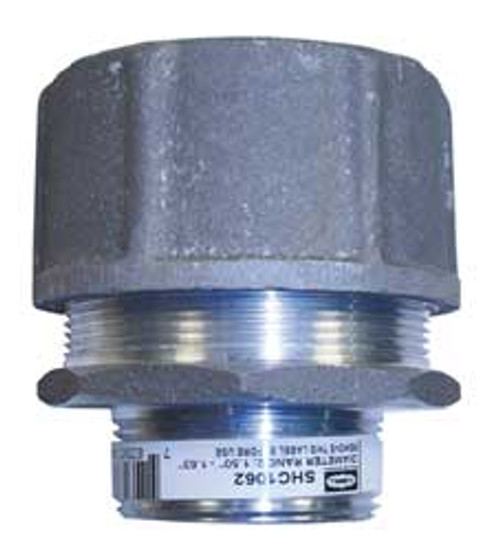 HUBBELL SHC1062 CORD CONNECTOR 1-1/2 IN STRAIGHT WHITE HUBBELL SHC1062 CORD CONNECTOR 1-1/2 IN STRAIGHT WHITE