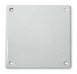 HUBBELL SWP23 SECURITY WALL PLATE WHITE