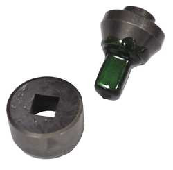 HUSKIE TOOLS TSHD-1732SQ PUNCH/DIE SET SQUARE HYDRAULIC 17/32 IN