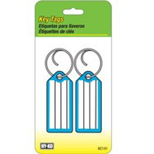 HY-KO PRODUCTS KC141 KEY I.D. TAG, WIRE RING, 2-PK.