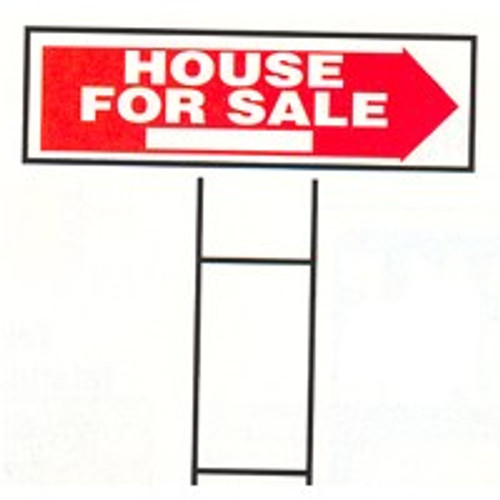 HY-KO PRODUCTS RS-801 HOUSE FOR SALE RED/WHITE SIGN 