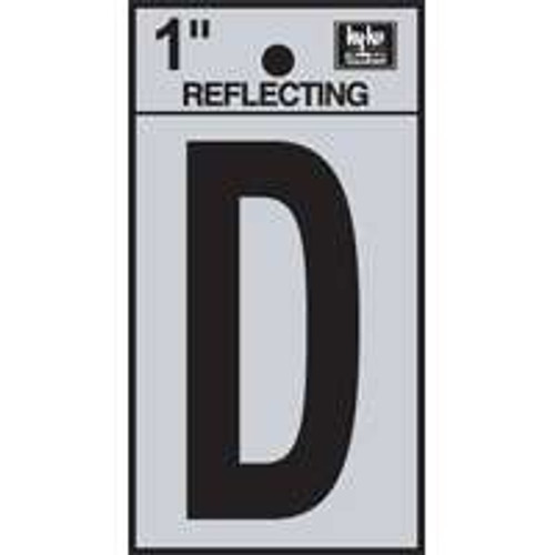 HY-KO PRODUCTS RV-15/D 1" REFLECTIVE VINYL LETTER D  