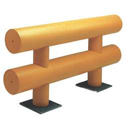 IDEAL SHIELD HGR-1-120-143/4P GUARD RAIL 10 FT L 14-3/4 IN H