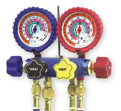 IMPERIAL 644-C MECHANICAL MANIFOLD GAUGE SET 4-VALVE