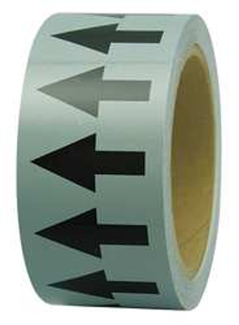 INCOM MANUFACTURING PMA257 D4934 ARROW TAPE BLACK/GRAY 2 IN W INCOM MANUFACTURING PMA257 D4934 ARROW TAPE BLACK/GRAY 2 IN W